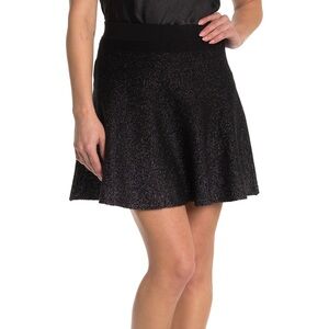 Women’s Lucy Paris Metallic Sweater Skirt - Size XS